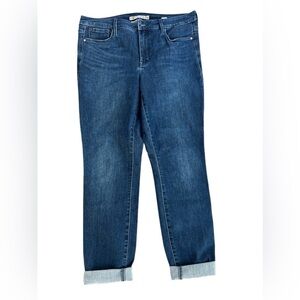 ATHLETA Dark Wash SCULPTEK Blue Stretch Denim Jeans Women's Size 12